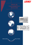 controles e210 / e420 manual de funcionamiento e