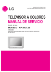 TELEVISOR A COLORES MANUAL DE SERVICIO