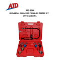 atd-3300 universal radiator pressure tester kit