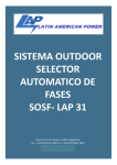 sistema outdoor selector automatico de fases