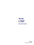 Guía del usuario - Lynx
