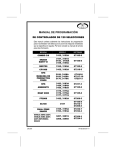 120 Select Controller Programming Manual, Spanish