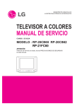 TELEVISOR A COLORES MANUAL DE SERVICIO