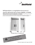Refrigeradores y congeladores de acceso al alcance del brazo de