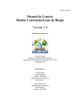 Manual de Usuario Modelo Centroamericano de Biogás