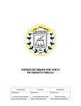 EGRESO DE BIENES POR VENTA EN SUBASTA P&Uacute;BLICA