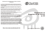 Presentaci&oacute;n de Proyectos Fin de Carrera en CD