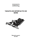 TARJETA DE INTERFAZ PCI DE SERIE