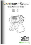 COLORdash&trade; Accent Quick Reference Guide Rev. 2 Multi