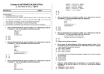 Examen de INFORM&Aacute;TICA INDUSTRIAL