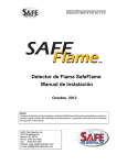 SF_SafeFlame Manual-UVIR. Rev 00. Spanish.cdr