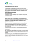 Documentaci&oacute;n de programas espec&iacute;ficos