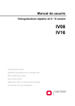IV08 - IV16 - Videograbadores digitales CENTER H