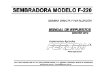 F220 Manual de usuario