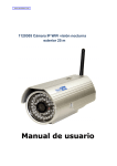 C&aacute;mara IP WiFi visi&oacute;n nocturna exterior 25 m