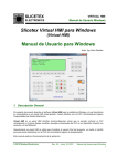 Slicetex Virtual HMI para Windows Manual de Usuario para Windows