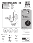 Saris 999T Freedom Spare Tire