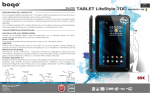 Tablet BOGO LifeStyle 7DC (BO-LF7DC