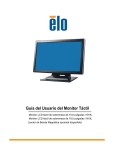 Guía del Usuario del Monitor Táctil