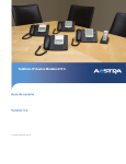 1. Manual de usuario del teléfono Aastra 6731i