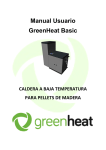 Manual Usuario GreenHeat Basic - Distribuciones Biokima España SL