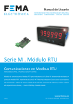 Serie M . Módulo RTU