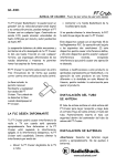 Owner`s Manual - Spanish