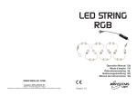 LED STRING RGB user manual - V1,0