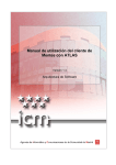Manual de utilizaci&oacute;n del cliente de Mentes con ATLAS