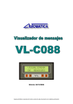 Manual del VL-C088 - Componentes para automatismos
