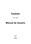 Tostador Manual de Usuario - Chef Line especialistas en