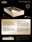 golden disk Datasheet