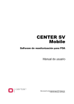 CENTER SV Mobile - Software para grabadores