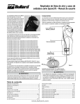 Respirador de línea de aire y casco de soldadura serie