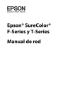 Network Guide - SureColor F-Series y T-Series