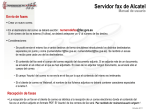 Manual de funcionament del servidor de fax.