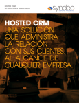 hosted CRM una solución que administra la relación con sus