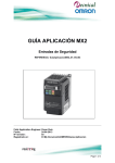 GU&Iacute;A APLICACI&Oacute;N MX2 Entradas de Seguridad