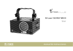 DJ Lase 150-RGY MK-III l&aacute;ser manual de instrucciones