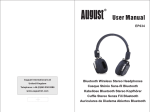 EP634 Bluetooth Wireless Stereo Headphones Casque Stéréo Sans