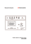 Manual de Usuario ADInstruments AD4120ER