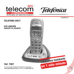 Manual de Usuario SPC Telecom 7007