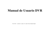 Manual de Usuario DVR