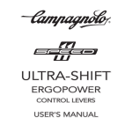 Manual de usuario mandos Ergopower Ultra Shift