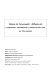 Sistema de Comunicaci&oacute;n y Difusi&oacute;n del