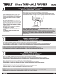 1 2 15mm THRU - AXLE ADAPTER 53015 3