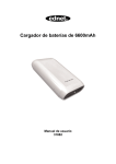 Cargador de baterías de 6600mAh