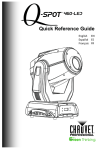 Q-Spot™ 460-LED Quick Reference Guide Rev. 4 Multi
