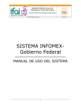 SISTEMA INFOMEX- Gobierno Federal