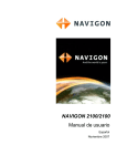 NAVIGON 2100/2120 Manual de usuario